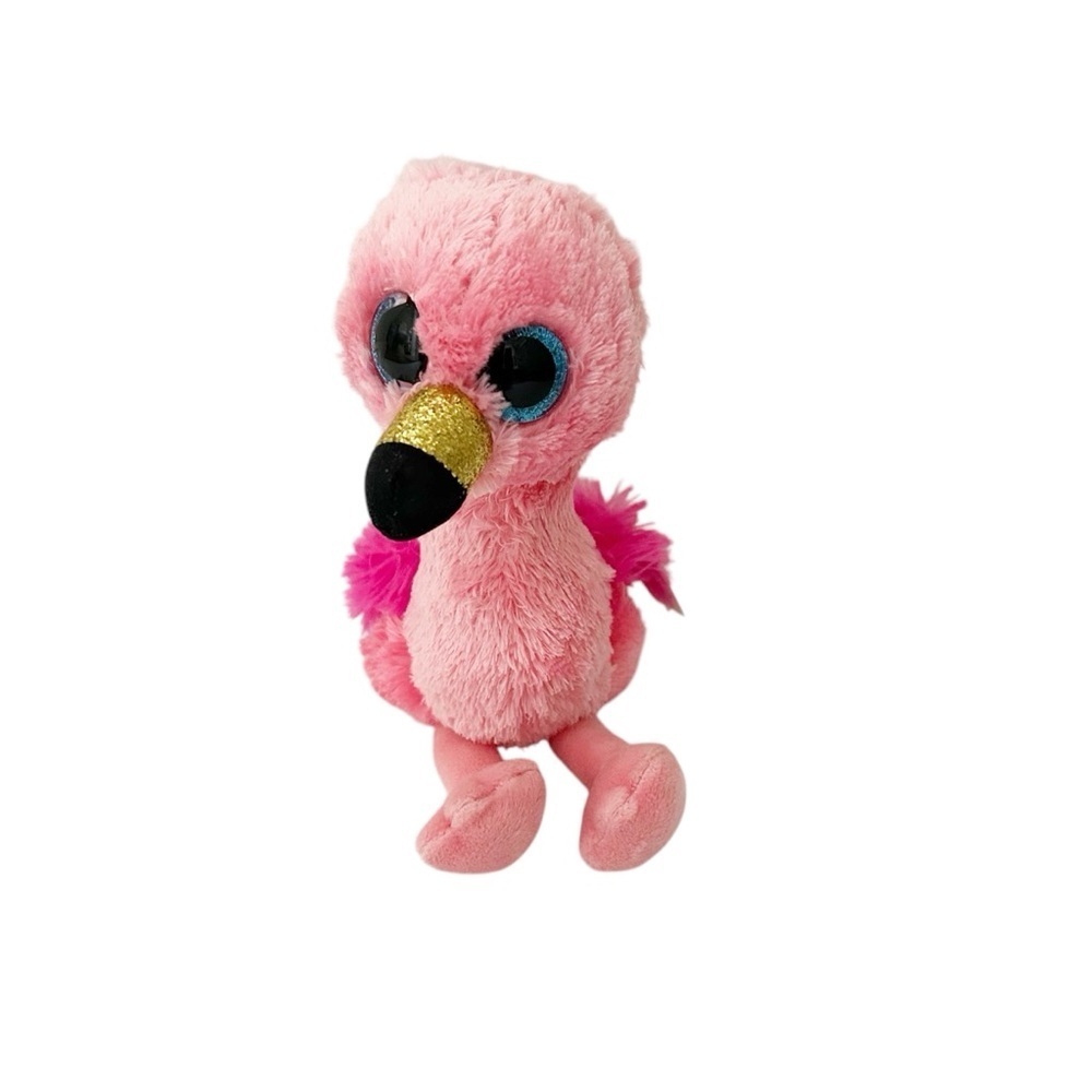 Gilda TYsilk Pink Flamingo Beanie Boo Plush with Tags 2021 Bundle & Save